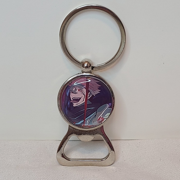 Sukuna Bottle Opener Keychain - Picture 2 of 3